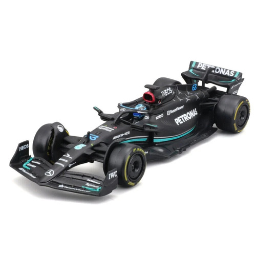 Bburago Race 2023 F1 Mercedes W14 E Performance #63 George Russel Scale 1:43 Diecast 38080R