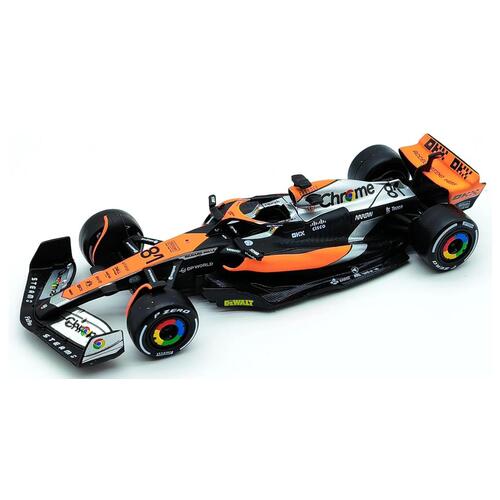 Bburago 2023 F1 McLaren MCL60 #81 OSCAR PIASTRI Scale 1:43 Diecast 38087P