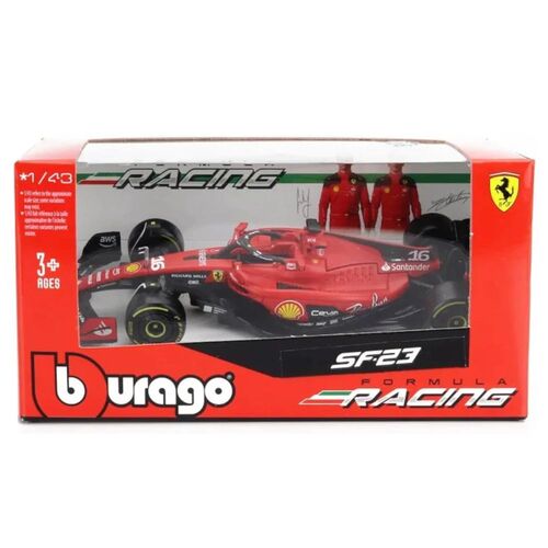 Bburago 2023 Ferrari SF-23 #16 CHARLES LECLERC Scale 1:43 Diecast 36836L