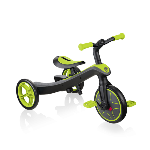 Globber Explorer 2in1 Trike & Balance Bike [Lime Green]