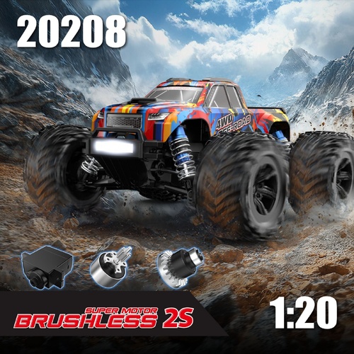 MJX Hyper Go 4WD 1:20 Scale R/C Off-road Brushless 2S RC Monster Truck 20208