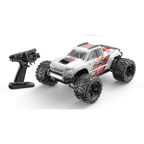 MJX 1/10 Hyper Go 4WD Brushless RC Monster Truck 10208- White (Battery/Charger Not Included)