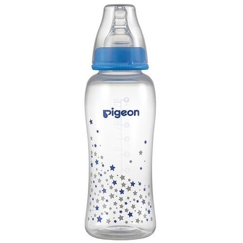 Pigeon Flexible Crystal Clear Bottle PP 240ml Stars PBA284