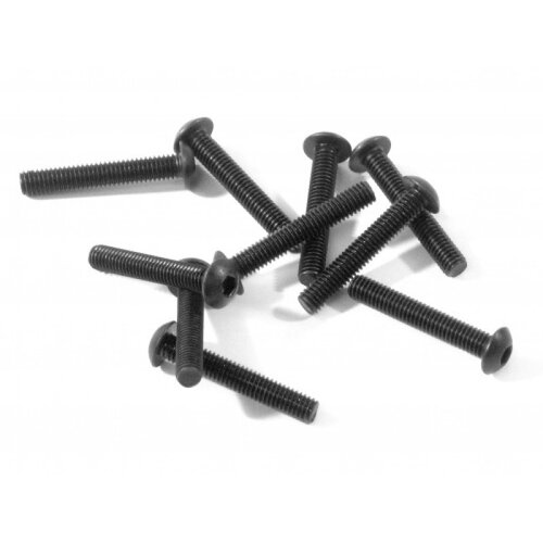 HPI Racing Button Head Screw M3x18mm (Hex Socket/10pcs) [Z356]