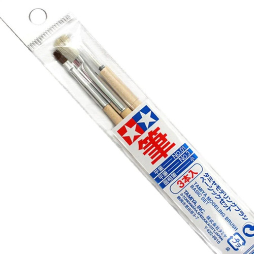 Tamiya Modelling Brush Basic Set 87066