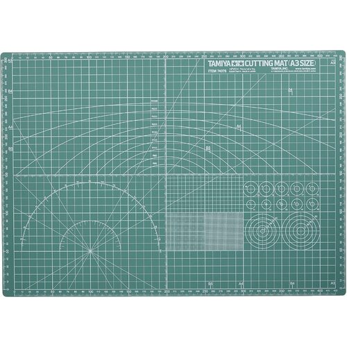 Tamiya Cutting Mat (A3/Green) 74076