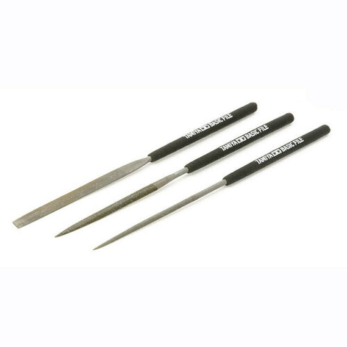 Tamiya Basic File Set (Smoother Double-cut) - modelling tool 74104