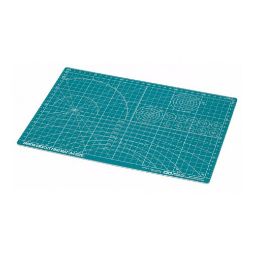 Tamiya Cutting Mat Modelling Tools A4 Green 74118