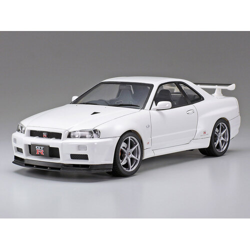 Tamiya Nissan Skyline GT-R V-Spec II (R34) 1:24 Scale Model Kit 24258