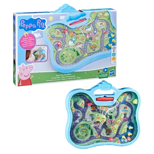 Peppa Pig Town Tour Magnetic Maze Labrynth F6410