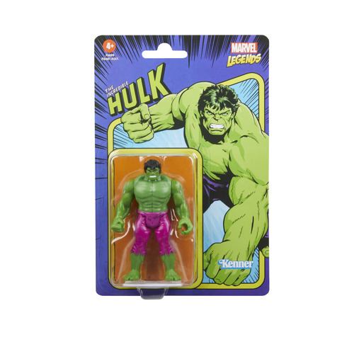 Hasbro Marvel Legends Retro Action Figure 3.75" The Incredible Hulk F6681