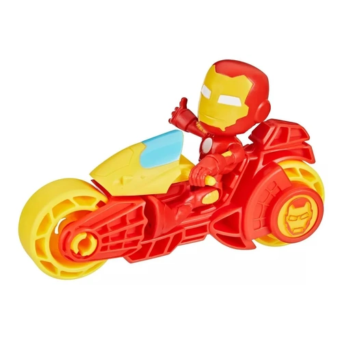 Hasbro Marvel Spidey and His Amazing Friends - Iron Man Motorcycle F6777