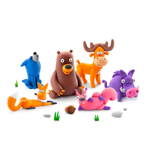 Hey Clay Forest Animals Craft Set E73573