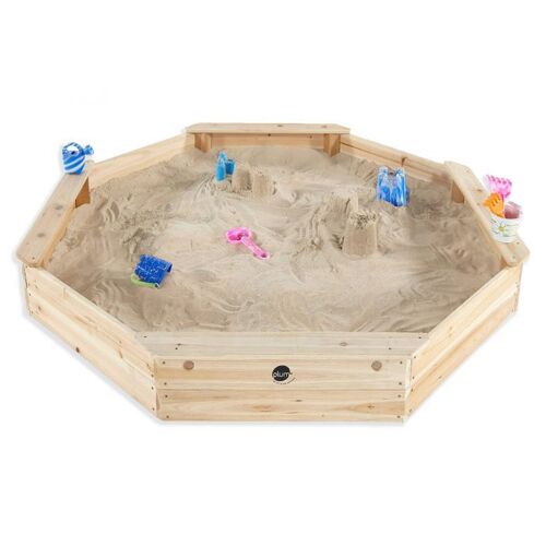 Plum Play Large Octagonal Wooden Sandpit