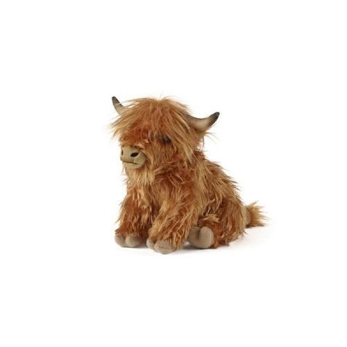 Living Nature Highland Cow Large with Sound 30cm AN341