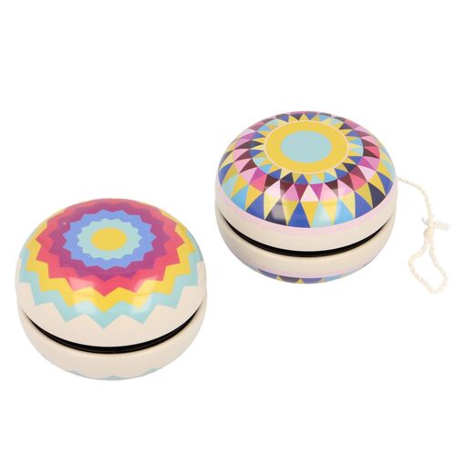 Tin Yo-Yo Assorted One Supplied WD164