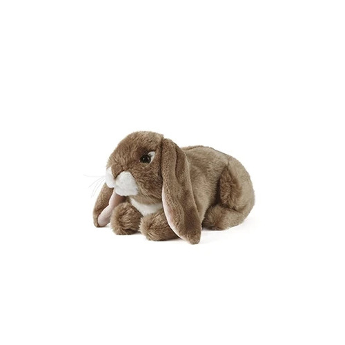 Living Nature Lop Eared Dark Brown Rabbit 24cm AN40DB