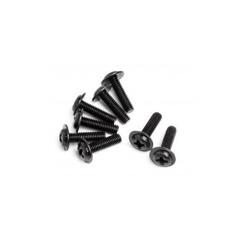 Maverick Domed Head Disc Screw M3X10 (8) [MV22126]