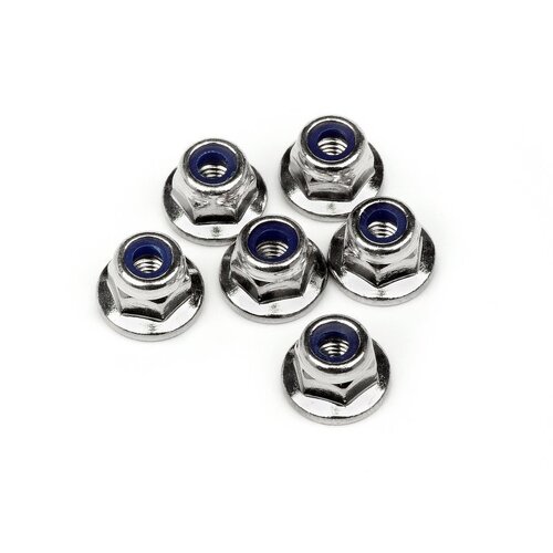 Maverick Flanged Lock Nut M3 6Pcs [MV28041]