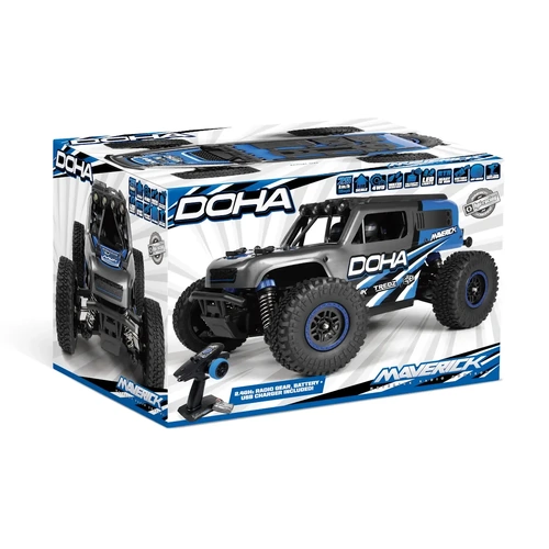 Maverick DOHA 1:20 Scale R/C 4WD Electric Truck - Blue 150700