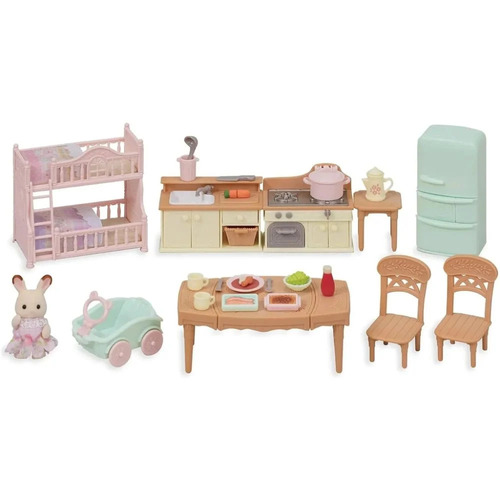 Sylvanian Families Country Home Furniture Set - Family Cooking Collection SF2166