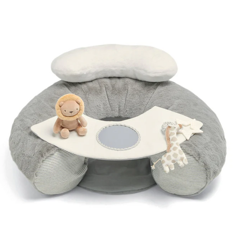 Mamas & Papas Welcome to the World Sit & Play Baby Floor Seat - Grey