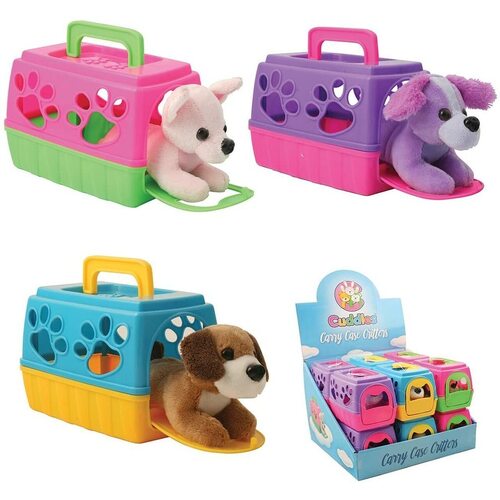 Keycraft Puppy Carry Case Critter Assorted PL066