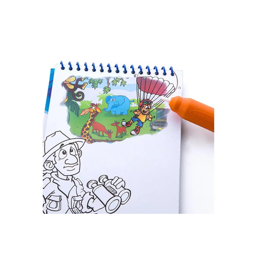 Jar Melo Magic Water Colouring Pad - Animal Kingdom JA90510