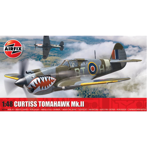 Airfix Curtiss Tomahawk Mk.II 1:48 Scale Model Kit A05133A