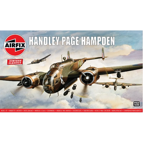 Airfix Handley Page Hampden 1:72 Scale Model Kit A04011V