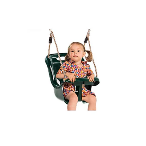 Infant Baby Swing Seat with ropes - GREEN