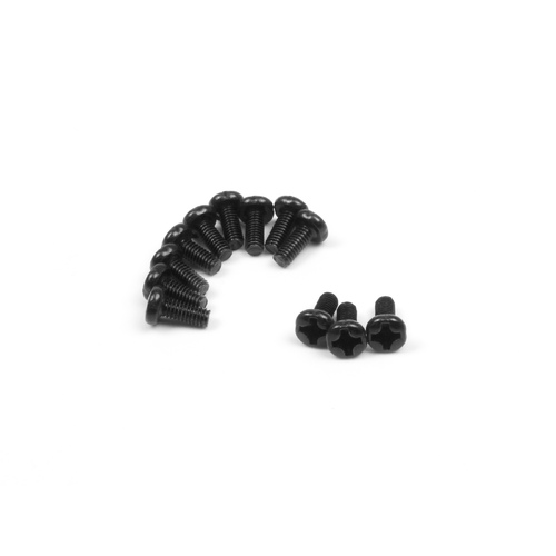 Blackzon Smyter Pan Head Screws 2.5x6mm (12pcs)