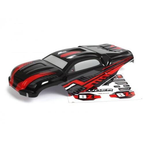 Blackzon Slyder ST Body (Black/Red) [540192]