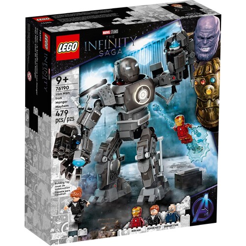 lego marvel infinity saga iron monger