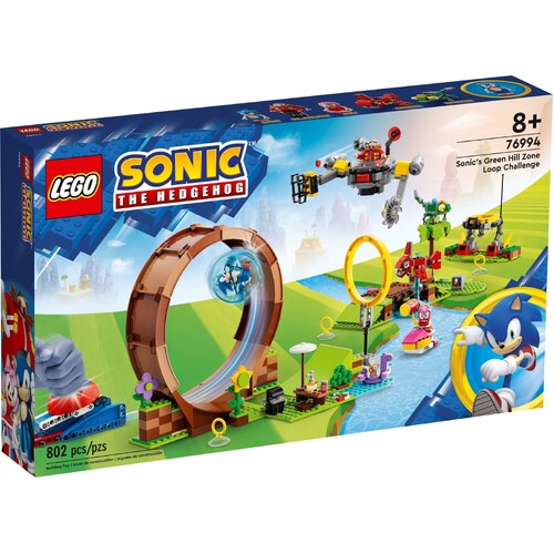 LEGO Sonic The Hedgehog Sonic's Green Hill Zone Loop Challenge 76994**