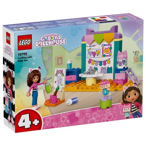 LEGO Gabby's Dollhouse Crafting with Baby Box 10795