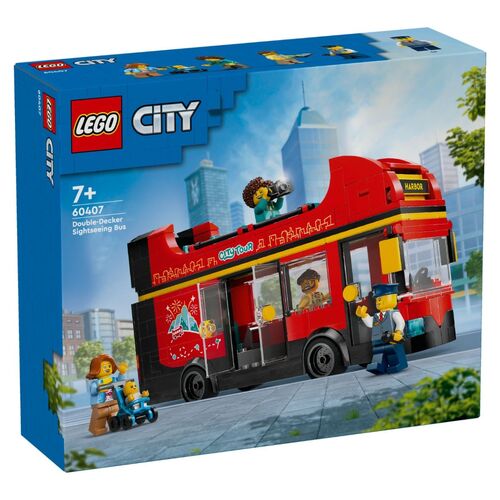 LEGO City Red Double-decker Sightseeing Bus 60407