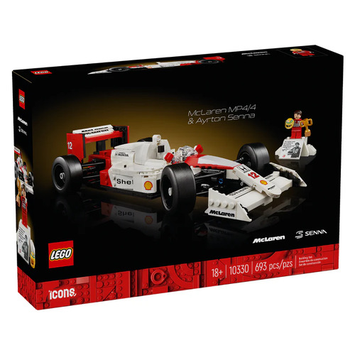 LEGO ICONS McLaren MP4/4 & Ayrton Senna 10330