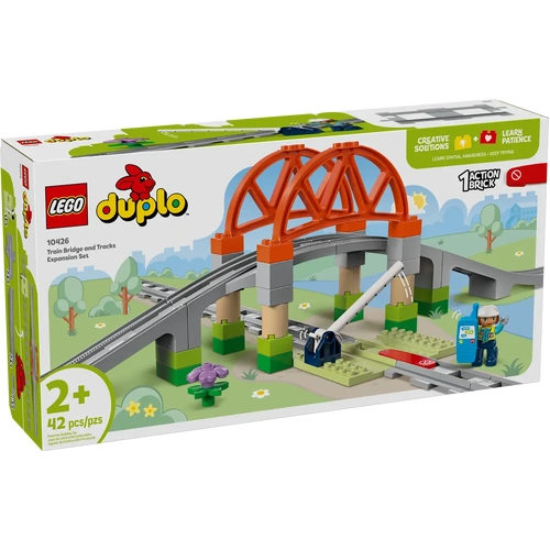 LEGO DUPLO Train Bridge and Tracks Expansion Set 10426