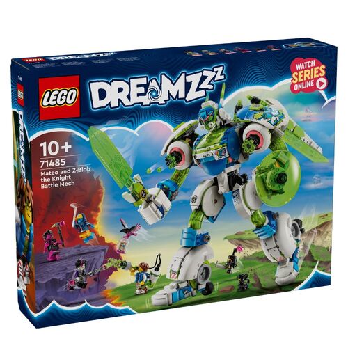 LEGO DreamZzz Mateo & Z-Blob the Knight Battle Mech 71485