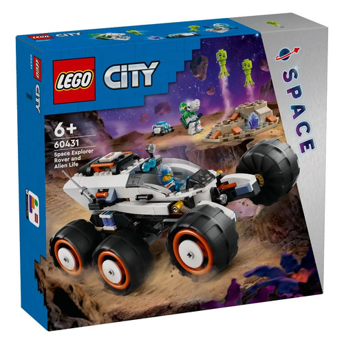 LEGO City Space Explorer Rover and Alien Life 60431