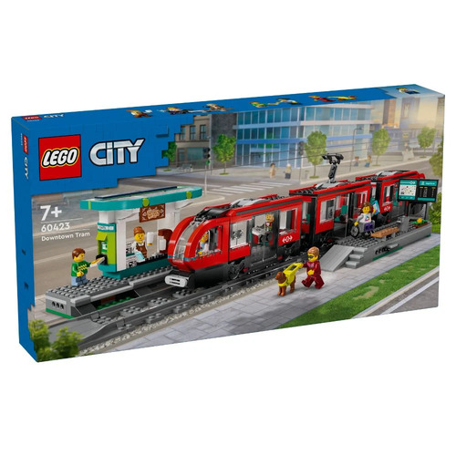 LEGO City Downtown Tram & Station 60423