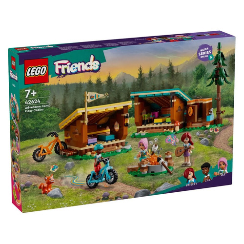 LEGO Friends Adventure Camp Cozy Cabins 42624