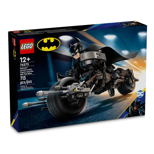 LEGO DC Super Heroes Batman Construction Figure and the Bat-Pod Bike 76273