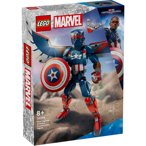 LEGO Marvel New Captain America Construction Figure 76296