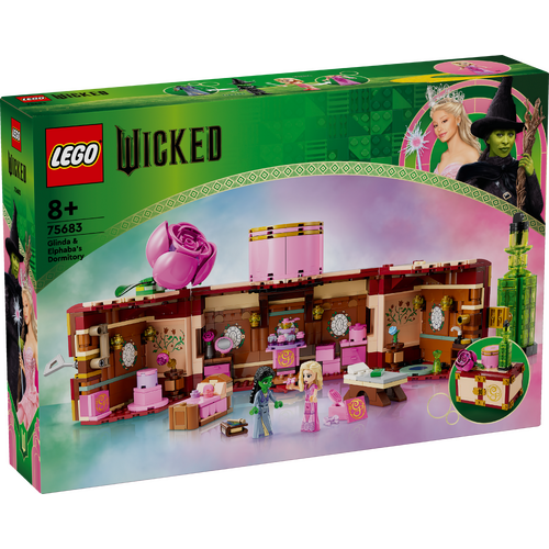 LEGO Wicked Glinda & Elphaba's Dormitory 75683