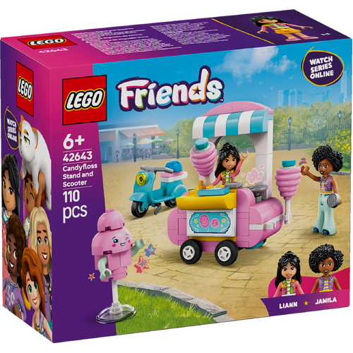 LEGO Friends CandyFloss Stand and Scooter 42643