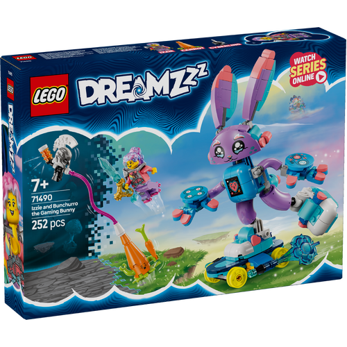 LEGO DreamZzz Izzie and Bunchurro the Gaming Bunny 71490