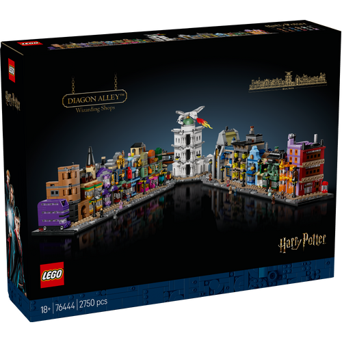 LEGO Harry Potter Diagon Alley Wizarding Shops 76444