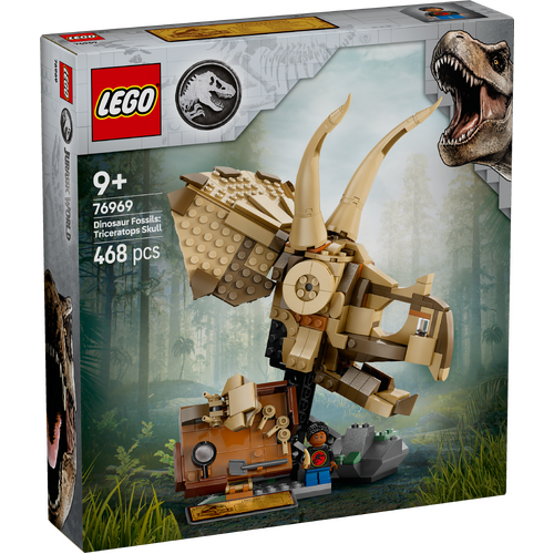 LEGO Jurassic World Dinosaur Fossils: Triceratops Skull 76969